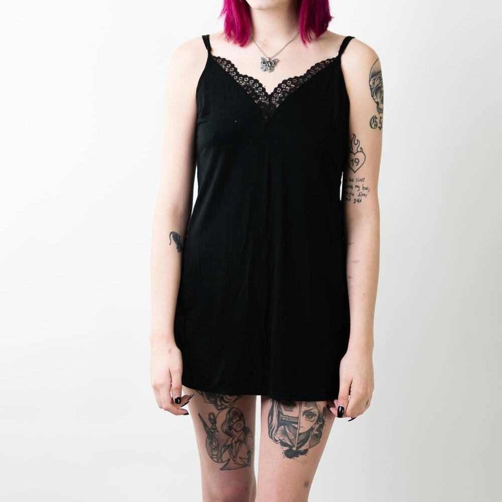 Victoria’s Secret Silky Cotton Babydoll Night Dress Lingerie Slip - S - Picture 4 of 8